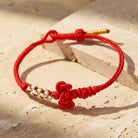 FuAttract Good Luck Wisdom & Success Wenchang Knot Handmade Red String Bracelet - image 7