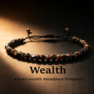 FREE Today: Protection Strength & Confidence Tiger's Eye Hematite Energy Braided Bracelet - image 4