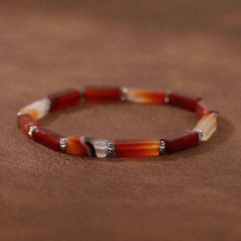 FREE Today: Balance Healing & Prosperity Malachite Amazonite Tiger's Eye Unakite & Yellow Jade Bracelet - Red Agate - image 17