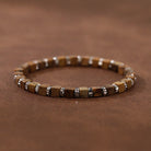 FREE Today: Balance Healing & Prosperity Malachite Amazonite Tiger's Eye Unakite & Yellow Jade Bracelet - Tiger’s Eye 2 - image 2