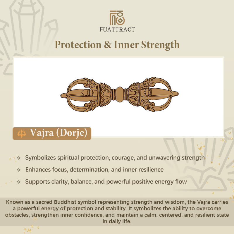 FuAttract Protection Strength & Wisdom Vintage Antique Vajra Pestle Energy Ring - image 5