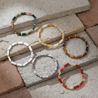 FuAttract Balance Healing & Prosperity Malachite Amazonite Tiger's Eye Unakite & Yellow Jade Bracelet - image 19