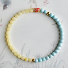 FREE Today: Luck Prosperity & Protection Turquoise & Cinnabar Koi Bracelet - 4mm Turquoise+Amber - image 12