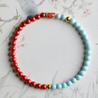 FREE Today: Luck Prosperity & Protection Turquoise & Cinnabar Koi Bracelet - 6mm Turquoise+Cinnabar 3 - image 9
