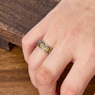 FuAttract Protection Strength & Wisdom Vintage Antique Vajra Pestle Energy Ring - image 3