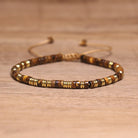 FuAttract Balance Protection & Positive Energy Blue Imperial Stone Tiger's Eye Amazonite Natural Stone Braided Bracelet - Tiger's Eye 4 - image 17