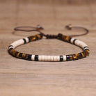 FuAttract Balance Protection & Positive Energy Blue Imperial Stone Tiger's Eye Amazonite Natural Stone Braided Bracelet - Multicolor Tiger's Eye - image 20