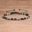 FuAttract Balance Protection & Positive Energy Blue Imperial Stone Tiger's Eye Amazonite Natural Stone Braided Bracelet - Tiger's Eye+Kambaba Jasper - image 24