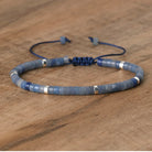 FuAttract Balance Protection & Positive Energy Blue Imperial Stone Tiger's Eye Amazonite Natural Stone Braided Bracelet - Blue Aventurine - image 29