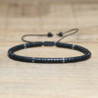 FuAttract Balance Protection & Positive Energy Blue Imperial Stone Tiger's Eye Amazonite Natural Stone Braided Bracelet - Matte Black Onyx - image 47