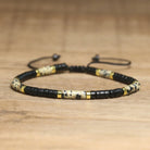 FuAttract Balance Protection & Positive Energy Blue Imperial Stone Tiger's Eye Amazonite Natural Stone Braided Bracelet - Dalmatian Jasper+Matte Black Onyx - image 49