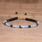 FuAttract Balance Protection & Positive Energy Blue Imperial Stone Tiger's Eye Amazonite Natural Stone Braided Bracelet - Aquamarine+Black Onyx - image 72