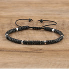 FuAttract Balance Protection & Positive Energy Blue Imperial Stone Tiger's Eye Amazonite Natural Stone Braided Bracelet - Lava Stone - image 76