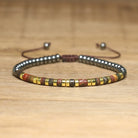 FuAttract Balance Protection & Positive Energy Blue Imperial Stone Tiger's Eye Amazonite Natural Stone Braided Bracelet - Hematite Gold - image 96