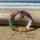 FuAttract Luck Prosperity & Harmony Five Color Crystal Fortune Wealth Bracelet - image 2