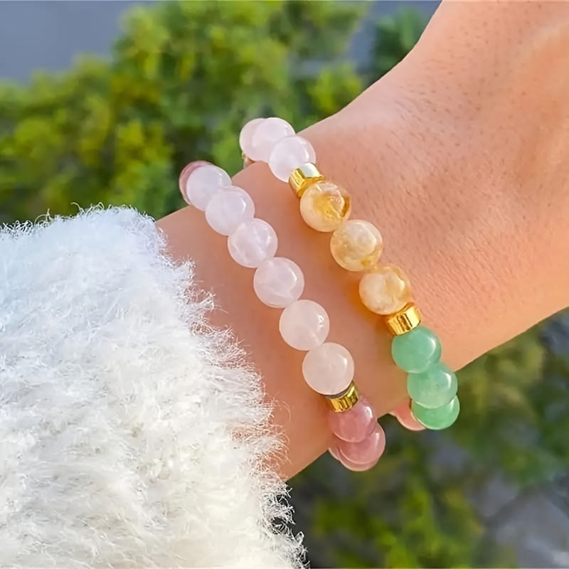 FuAttract Luck Prosperity & Harmony Five Color Crystal Fortune Wealth Bracelet - image 3
