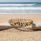 FuAttract Elegance Confidence & Beauty Colorful Zircon Copper Fashion Chain Bracelet - image 1