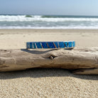 FuAttract Freedom Harmony & Balance Blue Opal Square Hawaiian Open Copper Bracelet - image 1