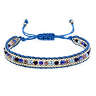 FuAttract Harmony Balance & Emotional Energy Colorful Crystal Woven Friendship Bracelet - Blue - image 18