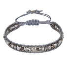 FuAttract Harmony Balance & Emotional Energy Colorful Crystal Woven Friendship Bracelet - Grey - image 9