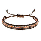 FuAttract Harmony Balance & Emotional Energy Colorful Crystal Woven Friendship Bracelet - Coffee - image 12