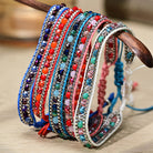 FuAttract Harmony Balance & Emotional Energy Colorful Crystal Woven Friendship Bracelet - image 2