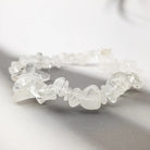 FuAttract Healing Luck & Harmony Natural Crystal & Agate Colorful Irregular Beaded Bracelet - Clear Quartz Chips - image 22