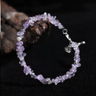 FuAttract Healing Luck & Harmony Natural Crystal & Agate Colorful Irregular Beaded Bracelet - Ametrine Chips+Silver Alloy - image 57