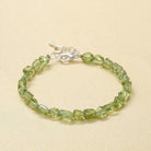 FuAttract Healing Luck & Harmony Natural Crystal & Agate Colorful Irregular Beaded Bracelet - Tumbled Peridot - image 73