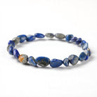 FuAttract Healing Luck & Harmony Natural Crystal & Agate Colorful Irregular Beaded Bracelet - Tumbled Lapis Lazuli - image 68