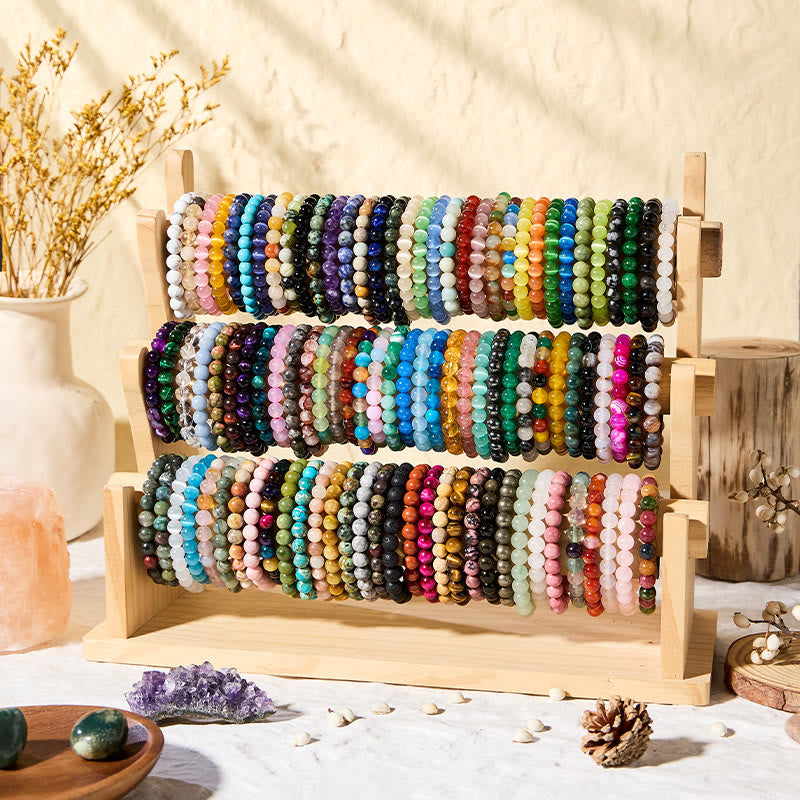 FuAttract Harmony Balance & Positive Vibes Natural Multi Material Stone  Fashion Versatile Bracelet - image 0