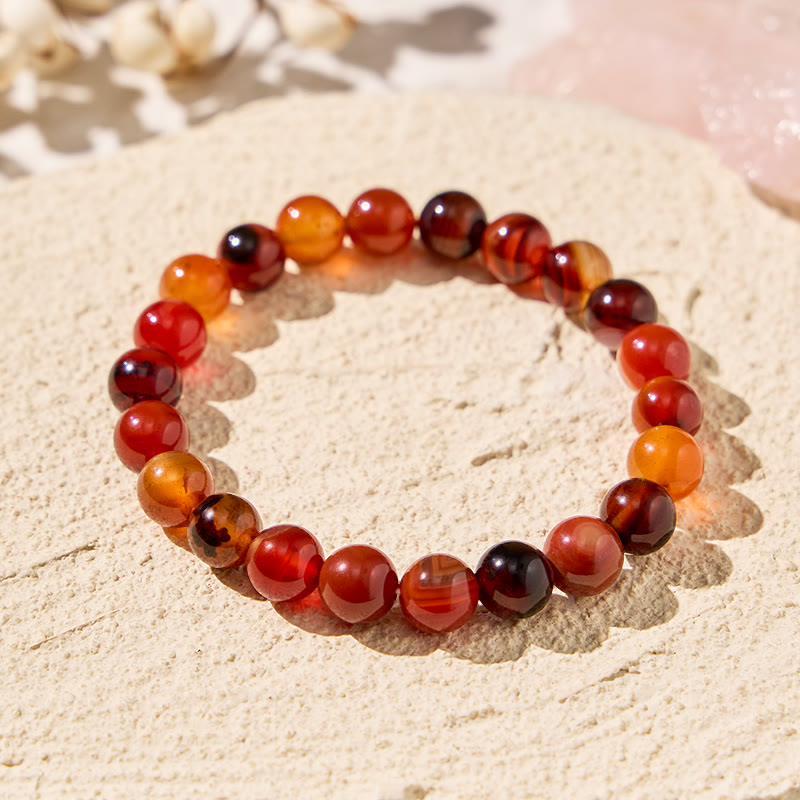 FuAttract Harmony Balance & Positive Vibes Natural Multi Material Stone  Fashion Versatile Bracelet - Dream Agate - image 11