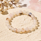 FuAttract Harmony Balance & Positive Vibes Natural Multi Material Stone  Fashion Versatile Bracelet - Ocean Agate - image 18