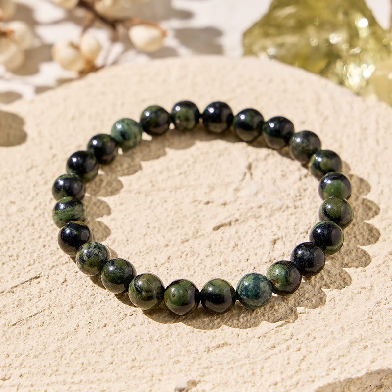FuAttract Harmony Balance & Positive Vibes Natural Multi Material Stone  Fashion Versatile Bracelet - Moss Agate - image 21