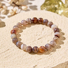 FuAttract Harmony Balance & Positive Vibes Natural Multi Material Stone  Fashion Versatile Bracelet - Gray Botswana Agate - image 23