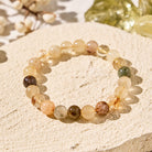 FuAttract Harmony Balance & Positive Vibes Natural Multi Material Stone  Fashion Versatile Bracelet - Multicolor Rutilated Quartz - image 33