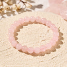 FuAttract Harmony Balance & Positive Vibes Natural Multi Material Stone  Fashion Versatile Bracelet - Rose Quartz - image 35