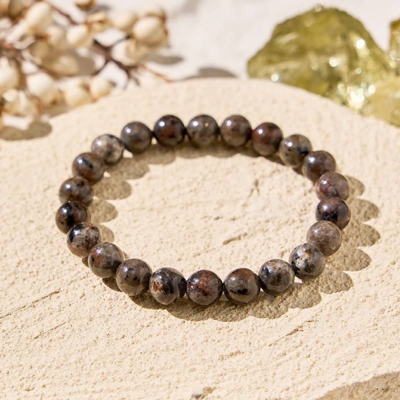 FuAttract Harmony Balance & Positive Vibes Natural Multi Material Stone  Fashion Versatile Bracelet - Yooperlite - image 54