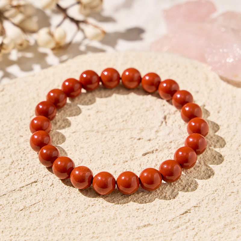 FuAttract Harmony Balance & Positive Vibes Natural Multi Material Stone  Fashion Versatile Bracelet - Red Stone - image 55