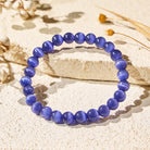 FuAttract Harmony Balance & Positive Vibes Natural Multi Material Stone Unisex Versatile Bracelet - Violet Cat's Eye - image 88