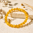 FuAttract Harmony Balance & Positive Vibes Natural Multi Material Stone  Fashion Versatile Bracelet - Golden Yellow Cat's Eye - image 100