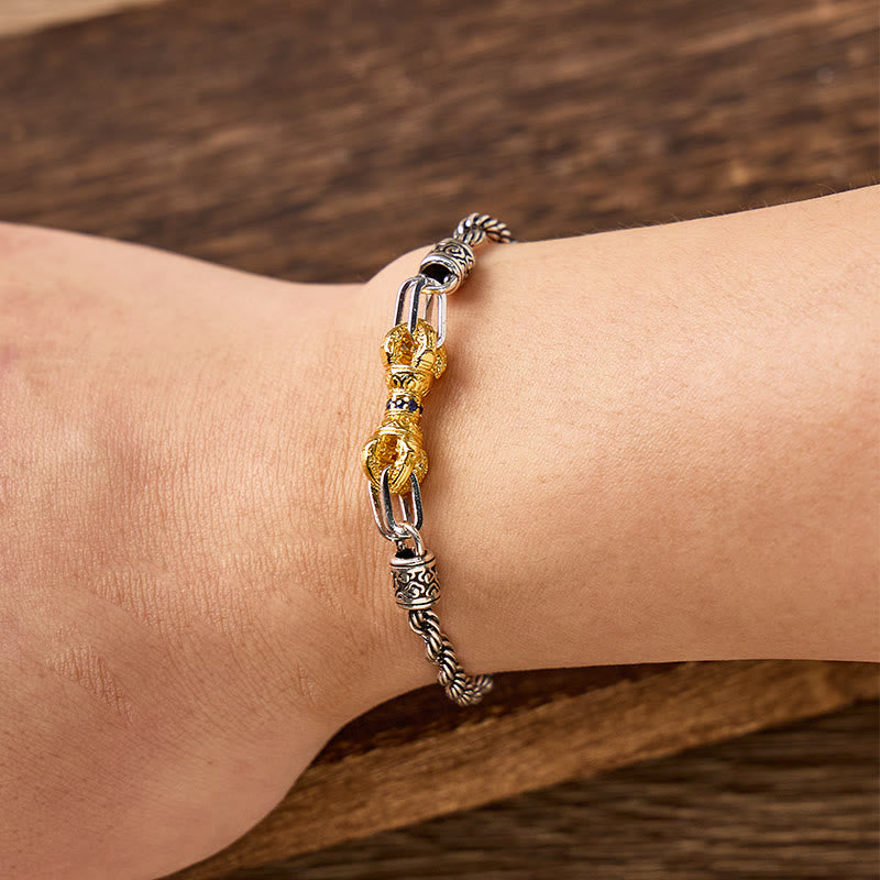 FuAttract Protection Strength & Spiritual Power Vajra Dorje Lucky Energy Bracelet - image 3