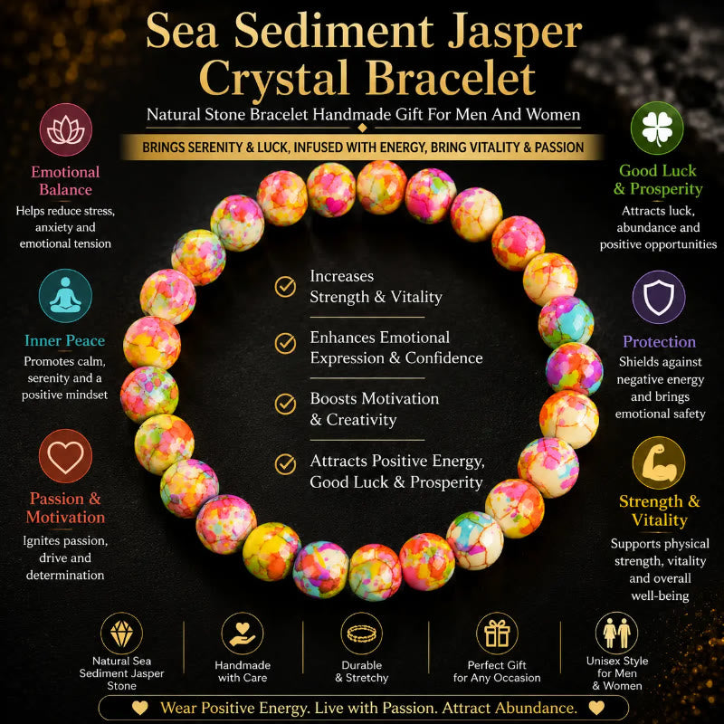 FuAttract Calm Balance & Inner Harmony Pink Blue Imperial Stone Safety Bracelet - image 8