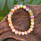 FuAttract Calm Balance & Inner Harmony Pink Blue Imperial Stone Safety Bracelet - image 2
