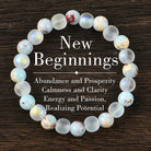 FuAttract Guidance Wisdom & Inner Direction Shoushan Stone Glaze Intention Bracelet - image 8