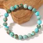 FuAttract Serenity Focus & Emotional Harmony Blue Imperial Stone Blue Turquoise Healing Bracelet - image 1