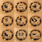 FREE Today: Confidence Balance & Personal Identity Tiger's Eye Picture Jasper Zodiac Signs Bracelet - image 1