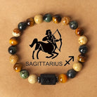 FREE Today: Confidence Balance & Personal Identity Tiger's Eye Picture Jasper Zodiac Signs Bracelet - Sagittarius - image 15