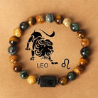 FREE Today: Confidence Balance & Personal Identity Tiger's Eye Picture Jasper Zodiac Signs Bracelet - Leo - image 11