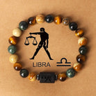 FREE Today: Confidence Balance & Personal Identity Tiger's Eye Picture Jasper Zodiac Signs Bracelet - Libra - image 13